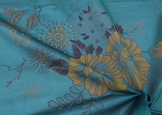 Polyester Altın Triko Yatak Kapitone Kumaş 230cm En