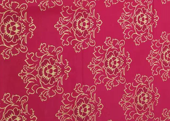 Pigment Baskılı Polyester Yatak Kumaş Çözgülü Örme Ev Tekstili
