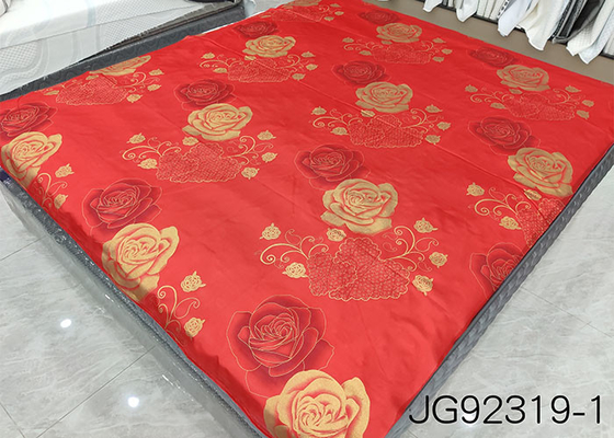 Fabrika Ucuz Yüksek Kalite Özel Baskılı 100% Polyester TRİKOT Yatak Kumaş