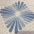 Yatak için SGS Geri Dönüşümlü Polyester 160gsm Örme Jakarlı Kumaş