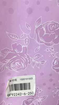 Yatak Alev Geciktirici İçin Yazdırılabilir 75gsm Kapitone Kumaş