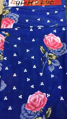 Su geçirmez% 100 Polyester Örme Yatak Kumaş SGS Onaylandı