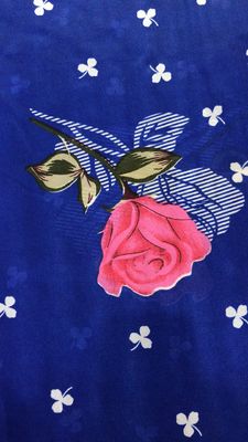 Su geçirmez% 100 Polyester Örme Yatak Kumaş SGS Onaylandı