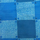 Toz Akarlarına Dayanıklı Açık Mavi Polyester Kumaş, 38g / M2 Jakarlı Yatak Kumaşı