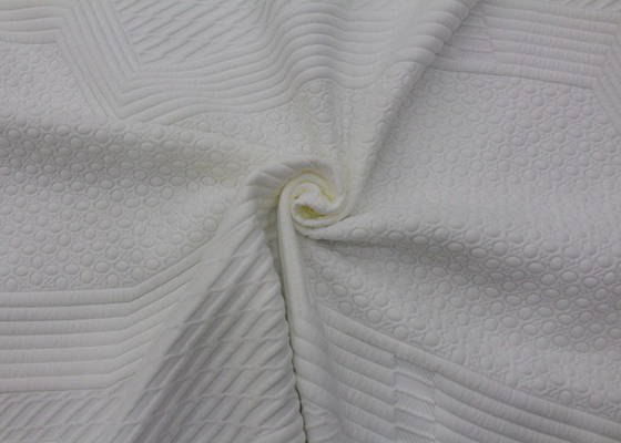 Polyester Örme Jakarlı Yatak Kumaş Anti Bakteri Koku Geçirmez