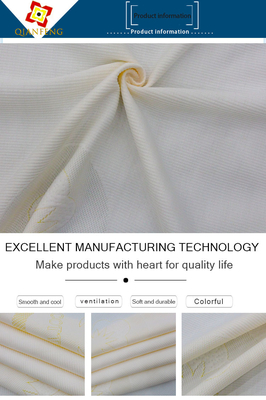 Dokuma Polyester Jakarlı Yatak Yatak Kapitone Kumaş Geometrik Desen