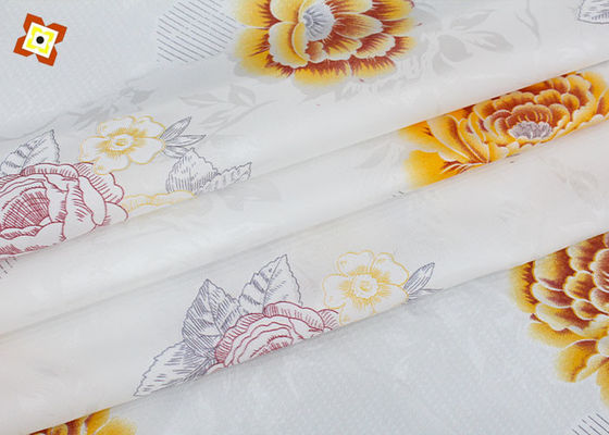230cm Genişlik Yatak Kapitone Kumaş Polyester Çözgü Örme Baskı Bronzlaştırıcı Buzlu